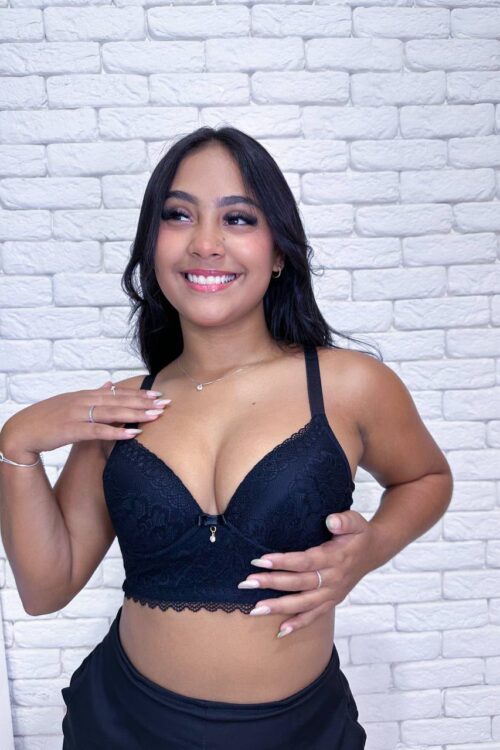 Sutia Reforçado Renda