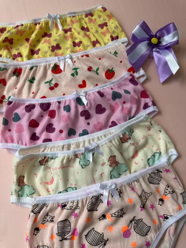 CALCINHA INFANTIL ESTAMPADA (viés poliamida) - Imagem 6