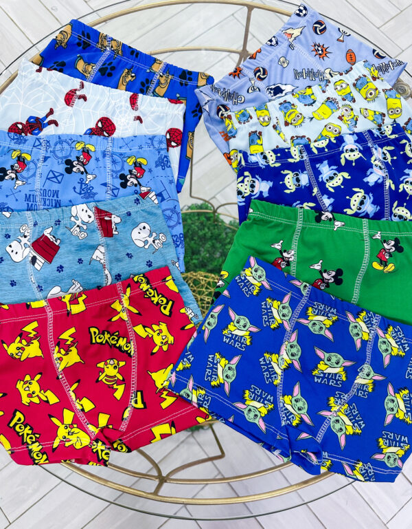 CUECA BOX INFANTIL (ESTAMPADA) - Imagem 6
