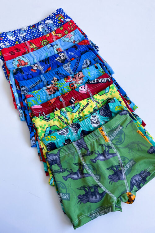 CUECA BOX INFANTIL (ESTAMPADA)