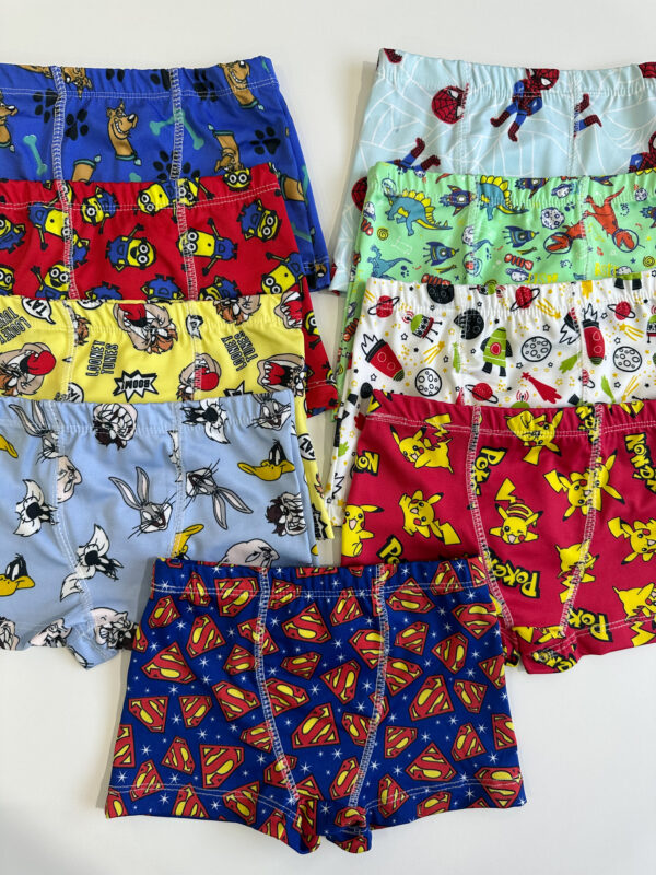 CUECA BOX INFANTIL (ESTAMPADA) - Imagem 7