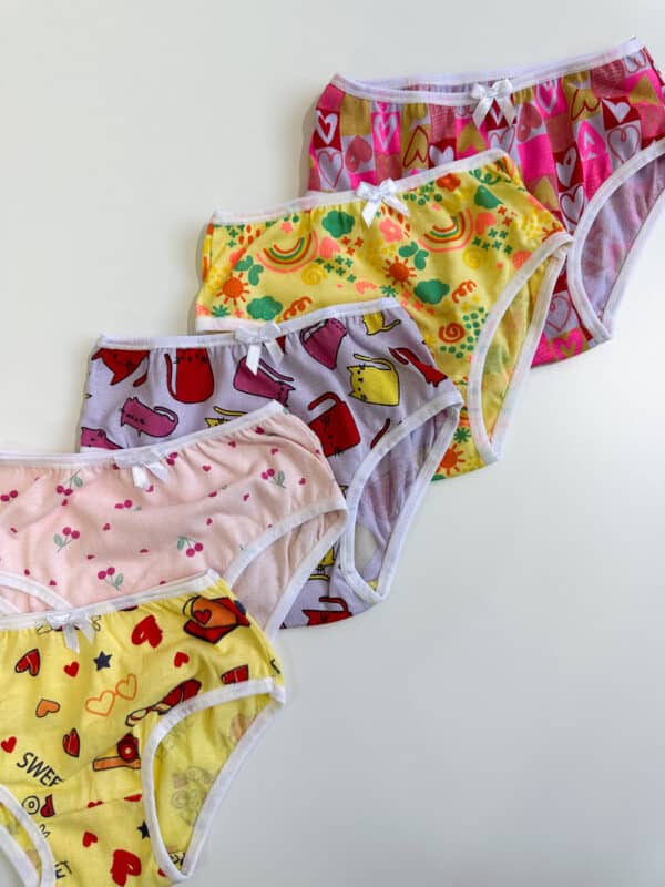CALCINHA INFANTIL ESTAMPADA (viés poliamida) - Imagem 7