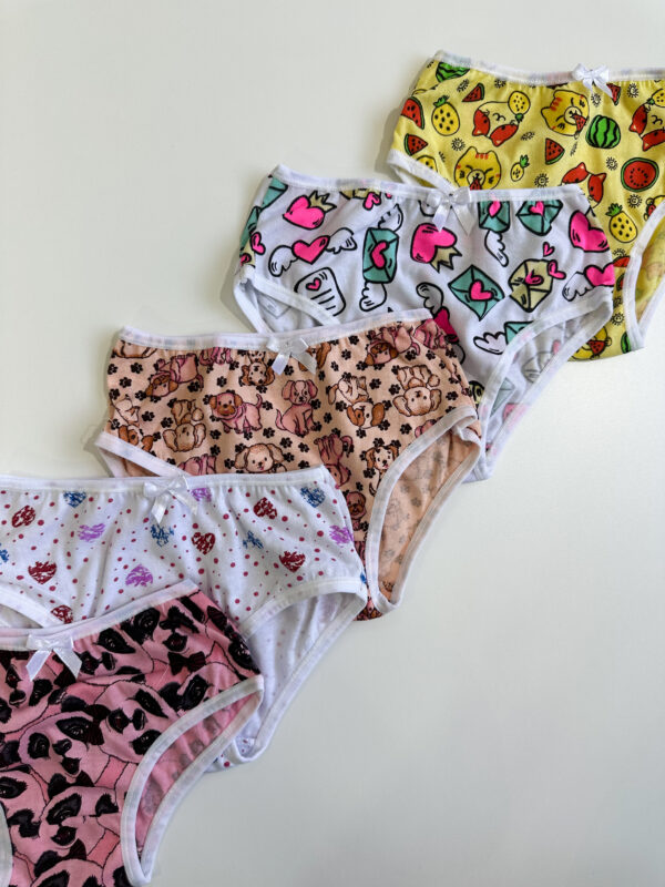 CALCINHA INFANTIL ESTAMPADA (viés poliamida) - Imagem 9