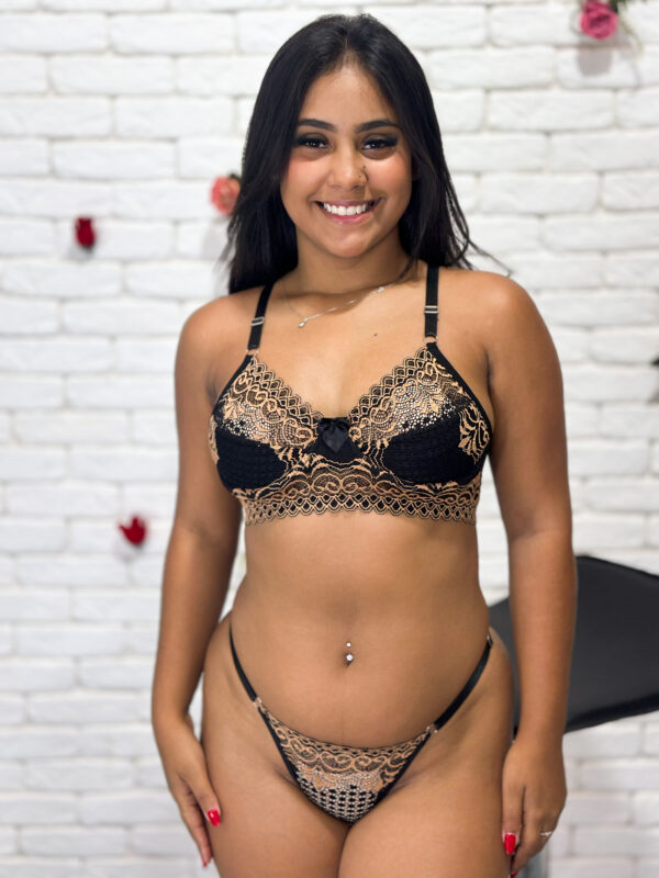 CONJUNTO BETE BICOLOR