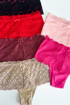 Calcinha Pala Renda - G, Preto