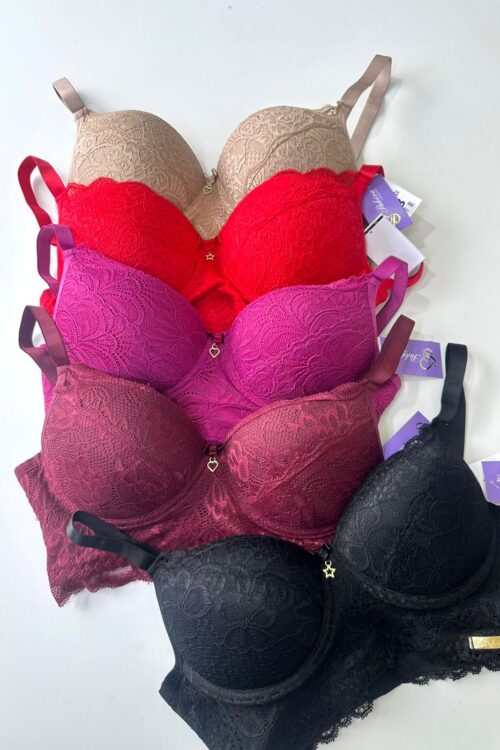 Sutia Reforçado Renda Plus