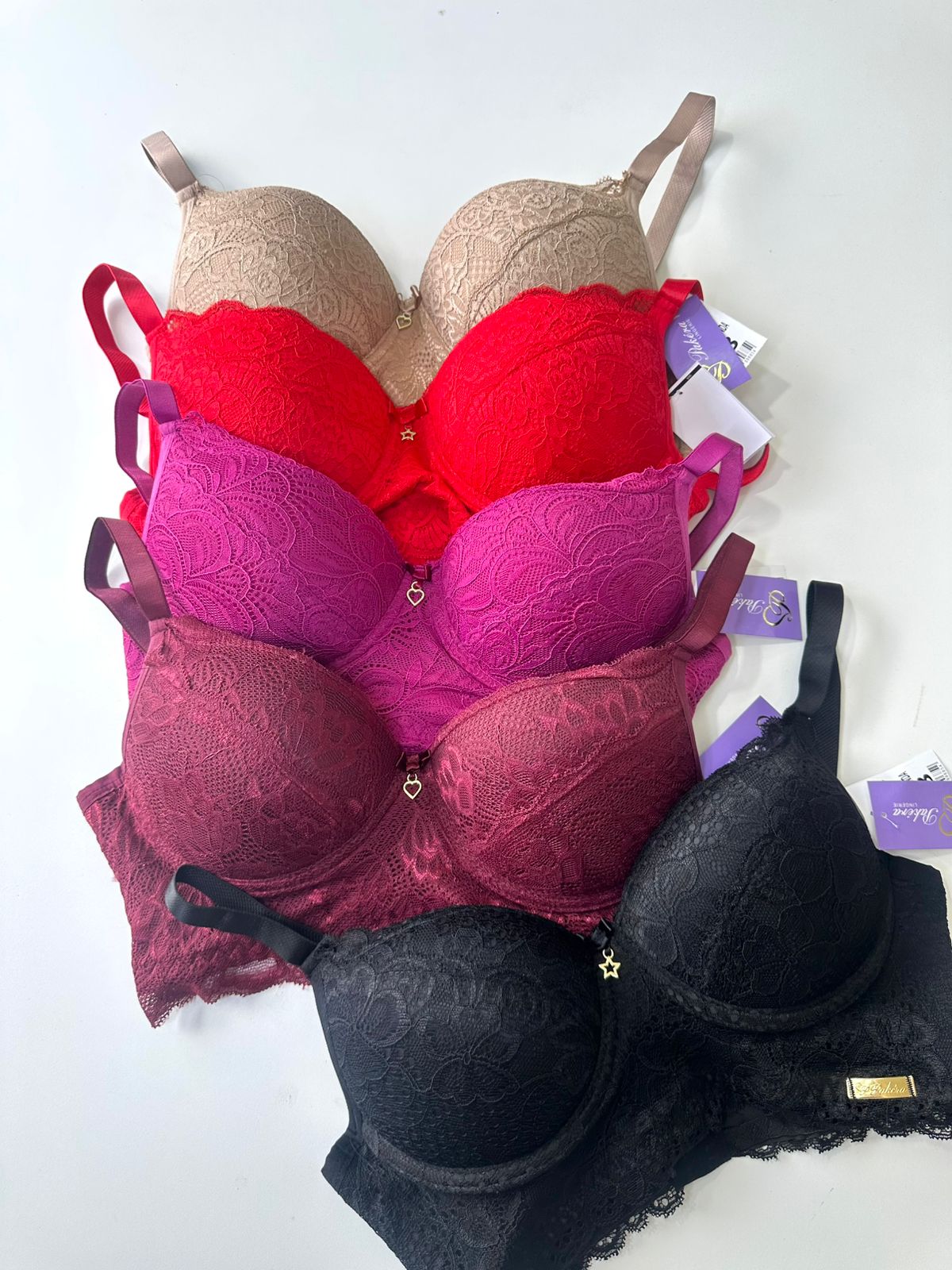 Sutia Reforçado Renda Plus