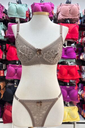 CONJUNTO ANDRESSA - Chocolate, M