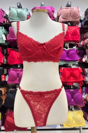 CONJUNTO ANDRESSA - Vermelho, M