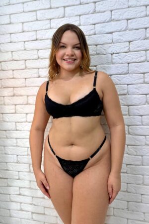 Conjunto Andressa - Preto, GG
