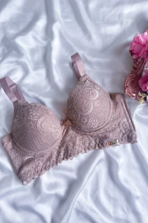 SUTIÃ REFORÇADO RENDA - Bege, M