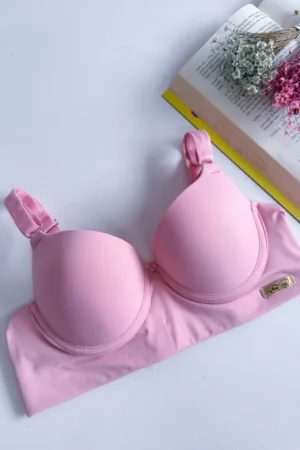 SUTIÃ REFORÇADO LISO - Rosa Bebê, M