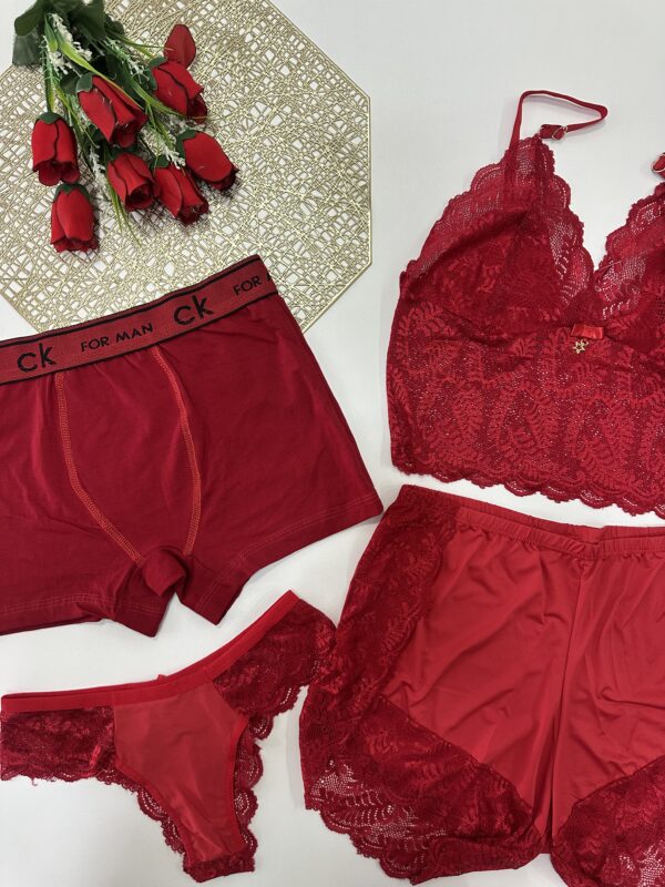COMBO SEDUCTION VERMELHO