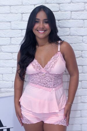 BABYDOLL LUNA - Rosa Bebê, M