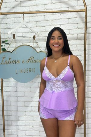 BABYDOLL LUNA - Lavanda, M