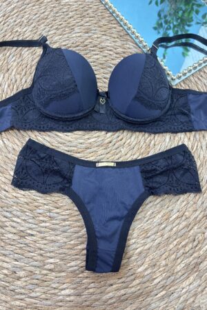 Conjunto Priscila - Preto, M