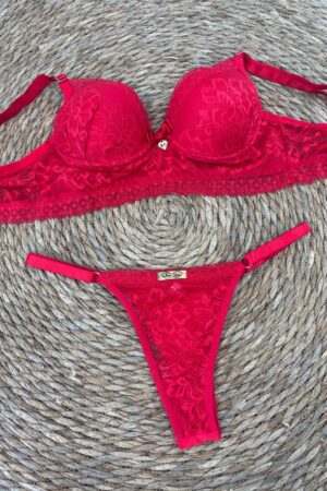 Conjunto Virginia - Vermelho, P