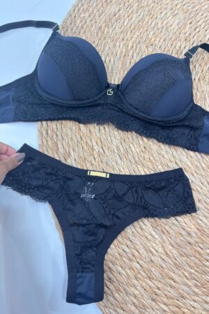 Conjunto Laura - Preto, G