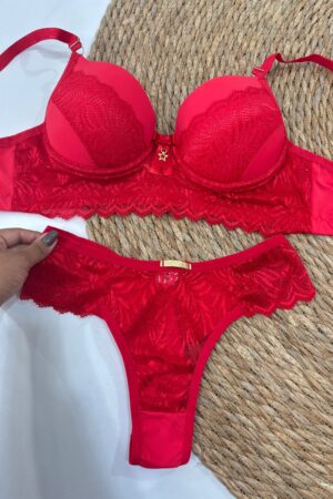 Conjunto Laura - Vermelho, M