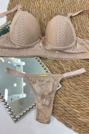 Conjunto Renata - Bege, G