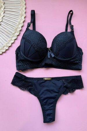 Conjunto Amanda - Preto, P
