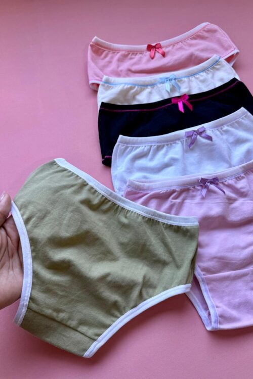 Calcinha Infantil Lisa (Cotton)